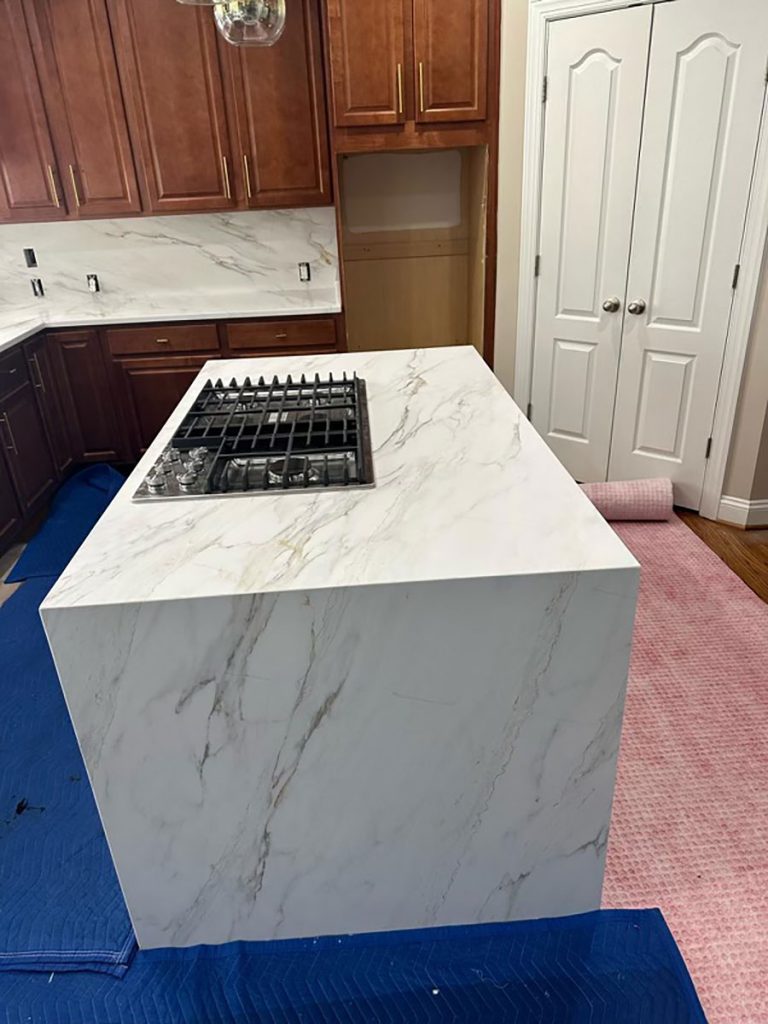 Calacatta Venato Quartz Countertops Colonial Granite Richmond 9443